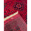 Tapis en laine et coton rouge noué à la main Original