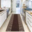 Tapis touffeté à motif géométrique brun / ivoire Shade-1765419441