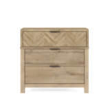 Garrison 3 - Drawer Solid Wood Nightstand