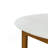 Renee Indoor Wooden Upholstered Barstool, Walnut Finished And Ivory Upholstery, Set Of 2