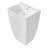 22'' Streamline Solid Surface Resin Freestanding Basin