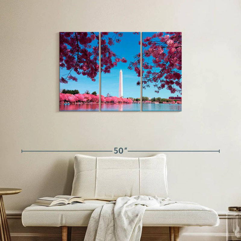 Lilie Washington Spring Sakura, 24" H x 38" W