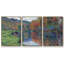 Le petit bras de Jeufosse, automne, 1884 - Toile encadrée multi-pièces-1196517721-1196517722