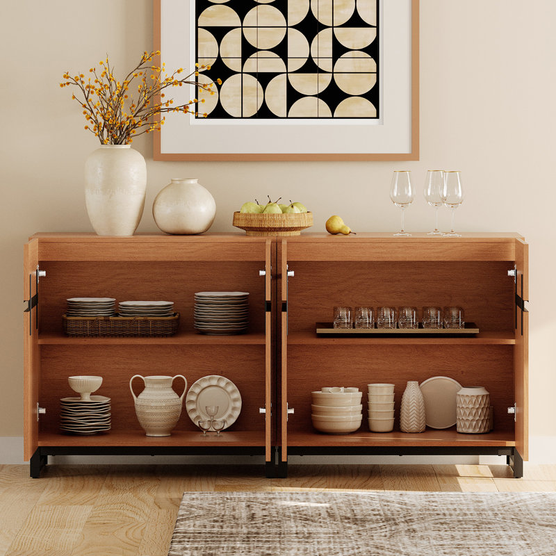 Aadam Bushwick 63'' Wide Sideboard, Mocha