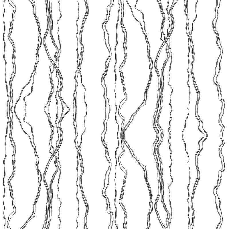 Fault Lines, Non-Woven, Black