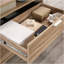 Bureau en L, finition brune