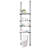 Over the Toilet Storage 4-Tier Bathroom Shelf Rack Space Saver Organizer