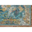 Tapis oriental bleu en coton Agatha-968905366