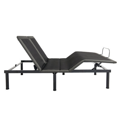 Adjustable Bed Base With Memory Positions - Quiet Motor, 59" X 12 Flashlight Wide, Wireless Speaker Included
