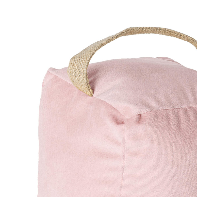 Velvet Draft Excluder, Pink