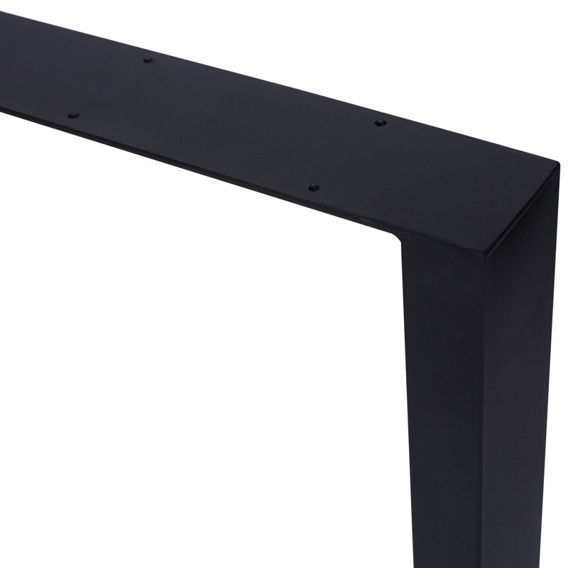 Yelonda Steel Table Leg, 28.5" H x 27.6" W x 3.1" D