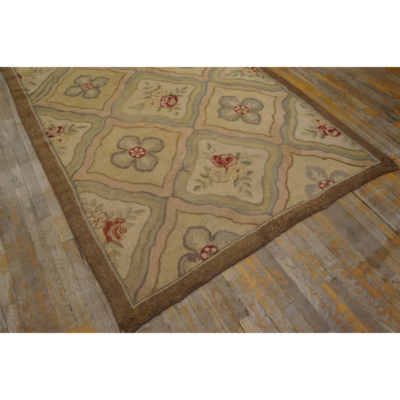 Tapis antique américain crocheté Canada - velours bouclé