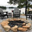 Chaise Adirondack avec repose-pieds Azur-1181376365