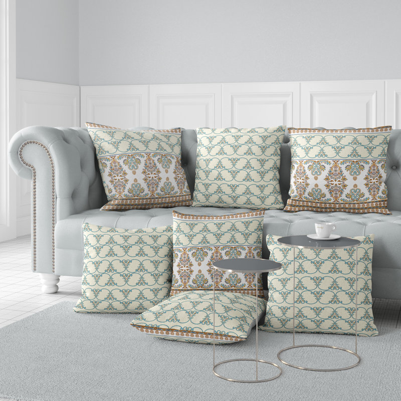 Polyester/Polyester Blend Throw Square Indoor/Outdoor Pillow Cover & Insert, 18" x 18"