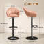 Swivel Yes Bar Stool with Steel Frame