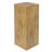 End Table With Wood-Like Appearance Design Quality, 33.38" High, Natural Color Option, Indoor Outdoor Function, Mixable For Layered Decor Arrangements Wood-Look In Structure Element, Height, Colorway-1891087934-1891087933