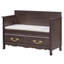 Banc à chaussures avec coussin amovible et rangement dissimulé-1290580067