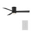 Ventilateur de plafond encastré intelligent à 3 pales intérieur / extérieur Axis avec télécommande et ensemble d'éclairage à DEL inclus-50618017-50618016-104550579