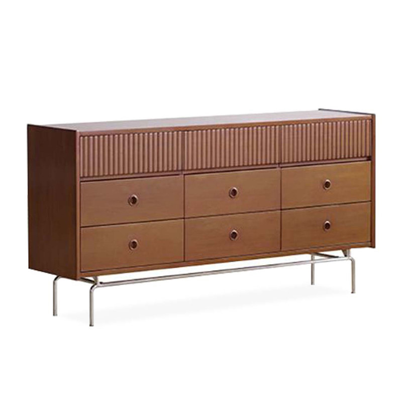 Buffet moderne simple à grande capacité, H 32,28 po x l 62,99 po x P 15,75 po