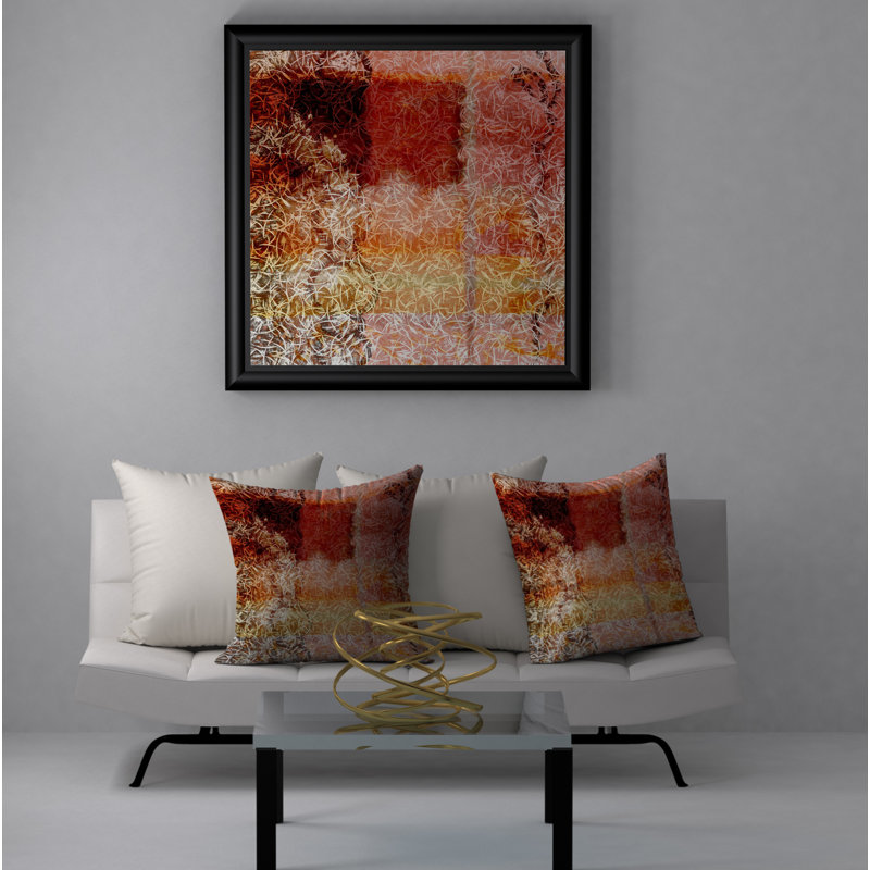 Housse de coussin carrée/insert, 24 po x 24 po