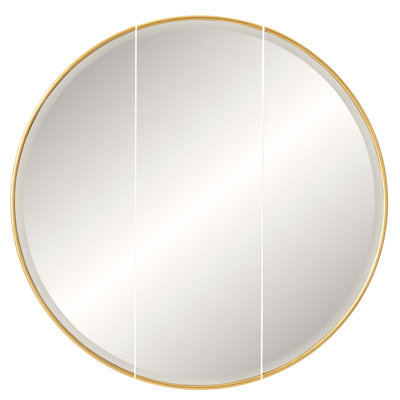 Mercer Round Beveled Mirror