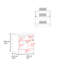 Table de chevet, 1 porte, 1 tablette
