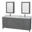Sheffield 79" Double Bathroom Vanity Base Only-40093286