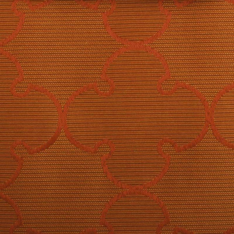 Tissu sophistiqué tissé de suite, Rouge piment