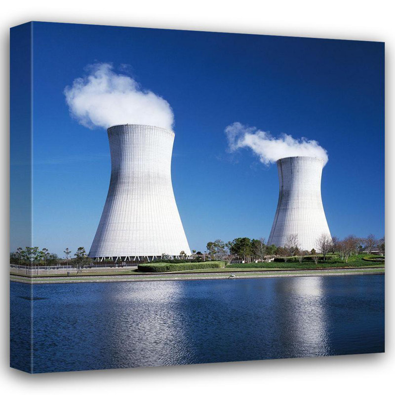 «Latitude Run® Highsmith, Carol», art sur toile tendue sous le titre: Nucléaire, H 28 po x l 28 po