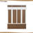 All-in-One Hall Tree 58.8'' W with Bench, 7 Hooks, Shoe Storage-1288314294