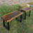Arvid Solid Wood Bench-336805339