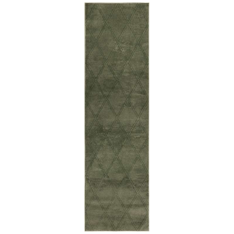 Revive Performance Geometric Rug, Runner 2'3" x 14'