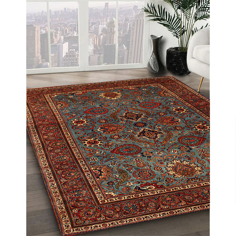 Chloe-Anne Oriental Indoor Rug, Round 3'