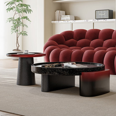 Table basse en marbre de style italien