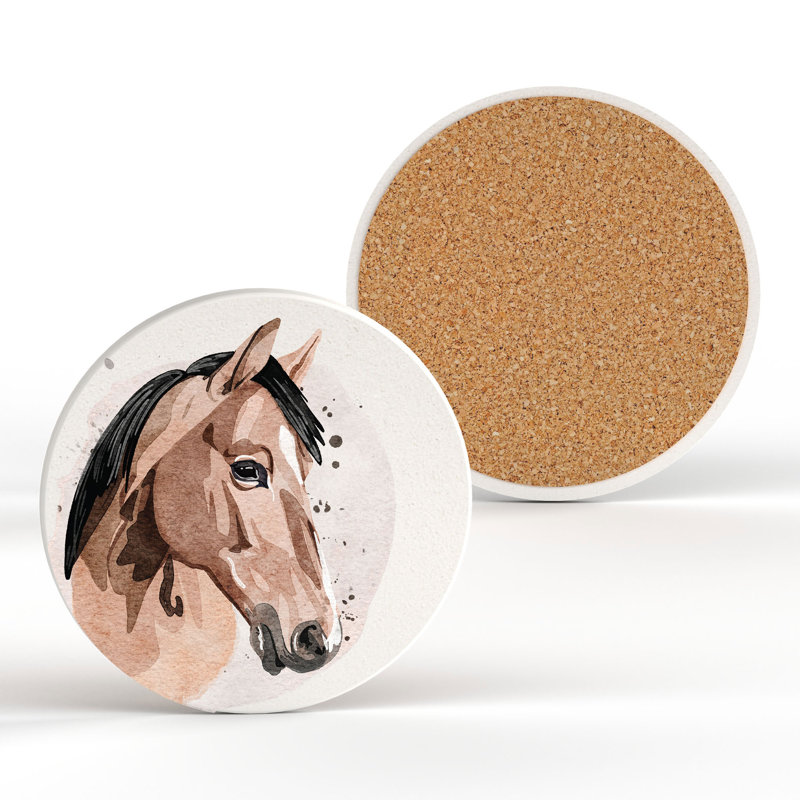 Ceramic Round 1 Piece Coaster