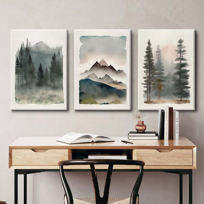 3 Piece Wrapped Canvas Print