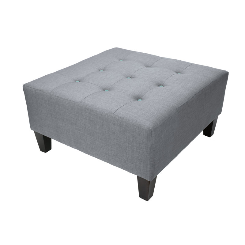 Repose-pieds standard carré 34 po Emerson, Anthracite, Gris
