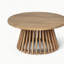 Table basse de patio en bois d'acacia