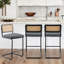 Tabouret rembourré en velours Krickelin-1200008072-1200008073-1196994196