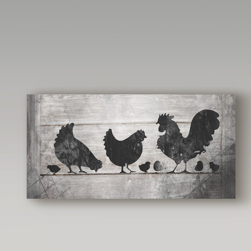 « farmy fraîche farm », reproduction d’impression sur toile tendue, H 16 po x l 32 po x P 2 po