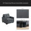 Fauteuil convertible 35 po-1932708346