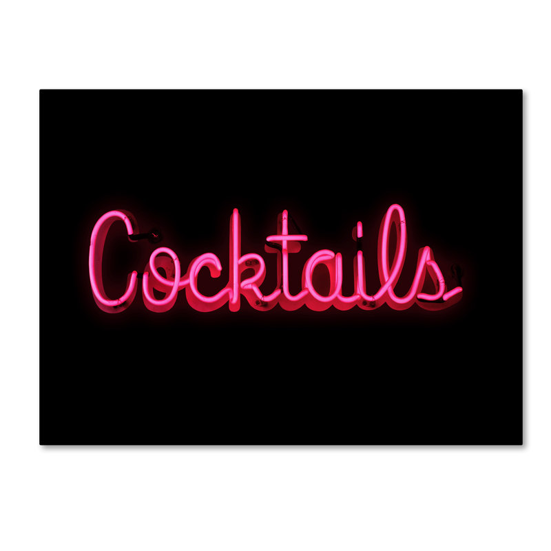 « cocktails construct », art textuel sur toile tendue, H 14 po x l 19 po x P 2 po