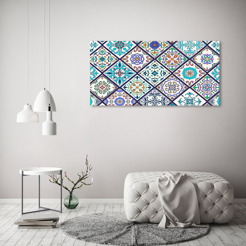 Ceramic Tiles - Wrapped Canvas Print
