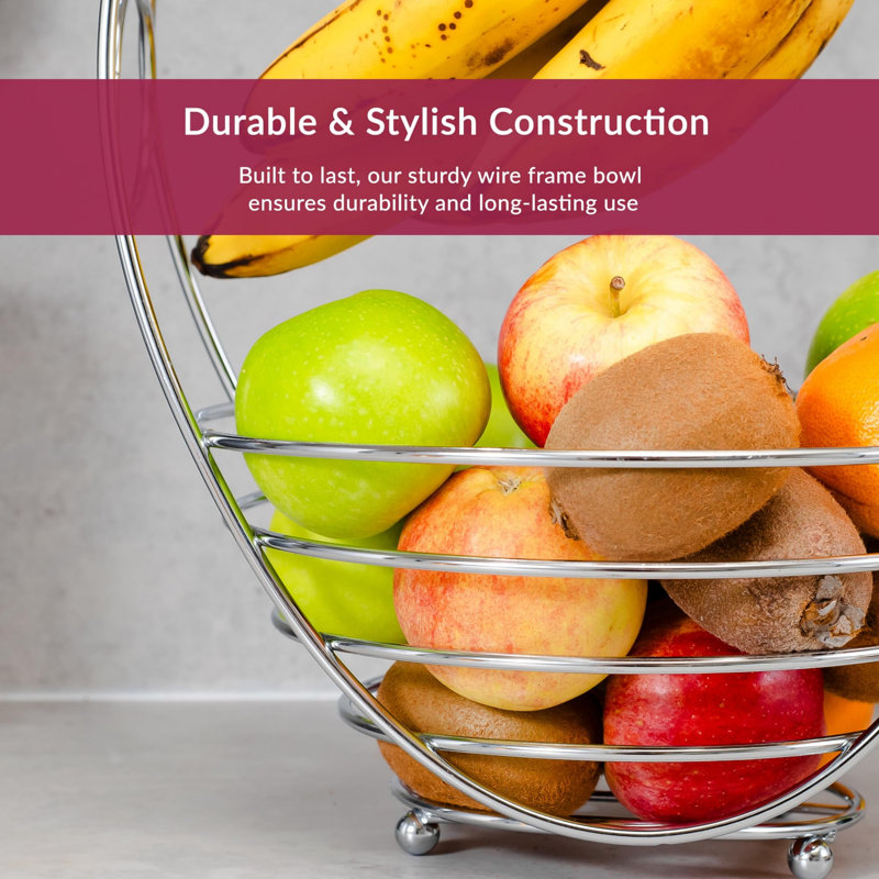 Rebrilliant Stainless Steel Fruit Basket