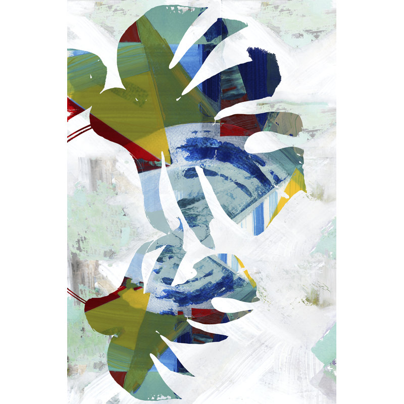 Monstera III by Cartissi - Painting Print, Black Floater Framed, 30 cm H x 20 cm W