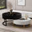 Jonah Coffee Table, Lift-Top Round Nesting Table With 2 Drawers-516443717