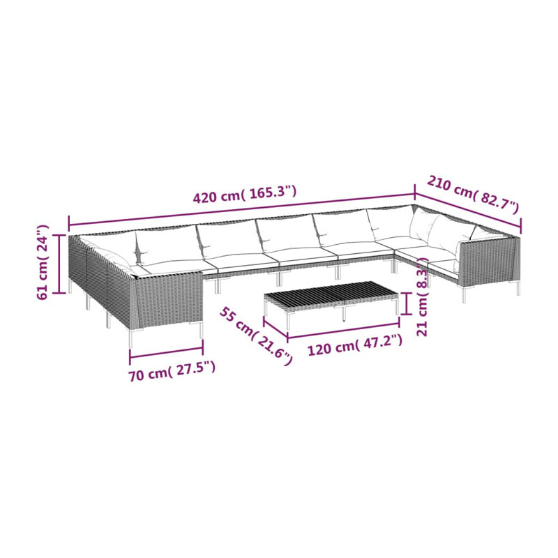 Berlie Sofa Seating Group with Cushions
