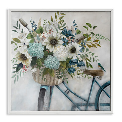 Panier à vélo floral par Nan