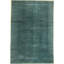 Hand Knotted Abstract Area Rug in Turquoise