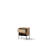 Compact Oak Linear Cabinet W51cm - Modern Design with Push-to-Open Drawer